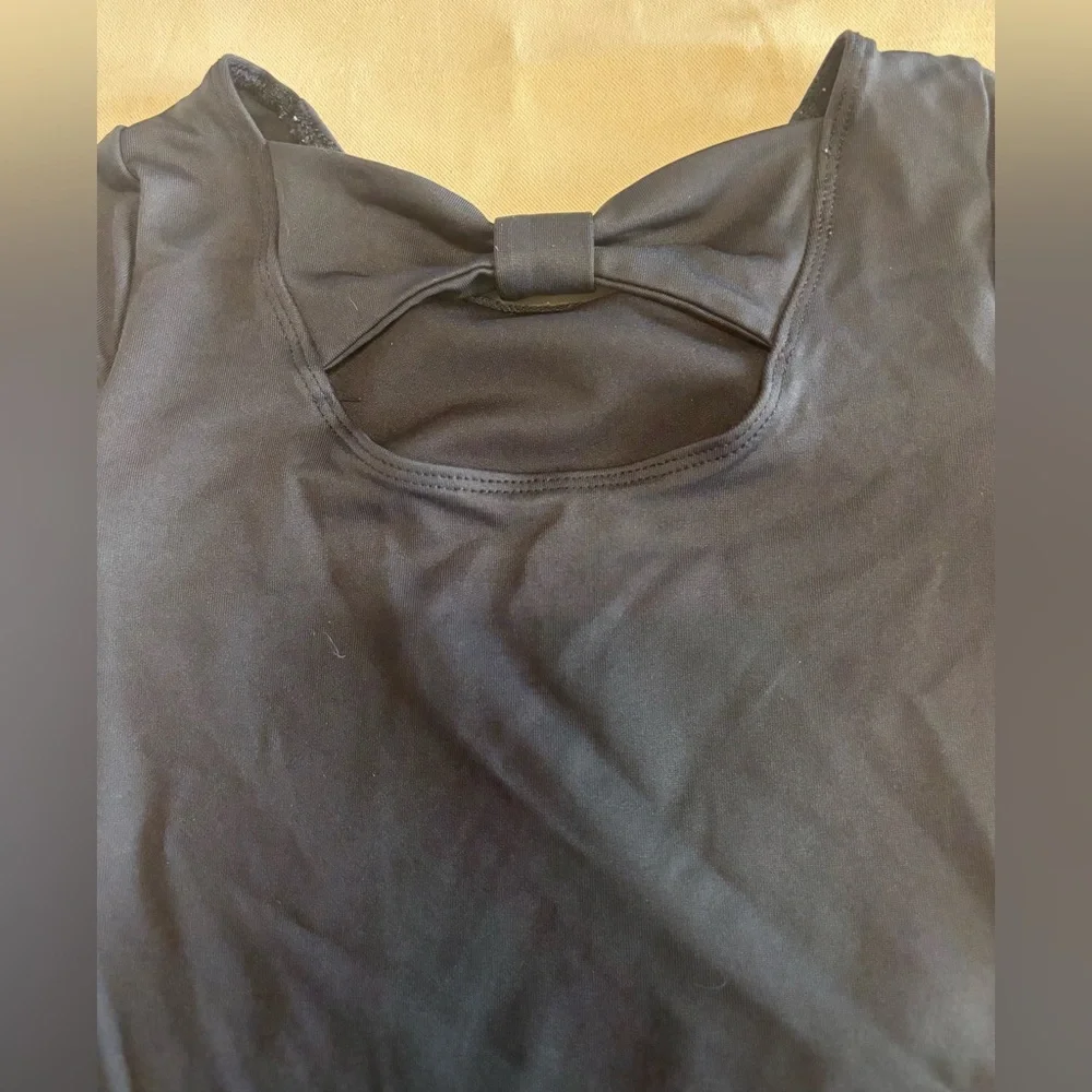 Justice Black Leotard for Kids‎ Dance Gymnastics
